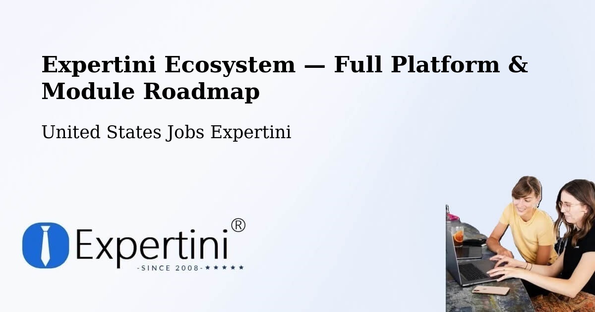 Expertini Ecosystem — Full Platform & Module Roadmap – Point Clear